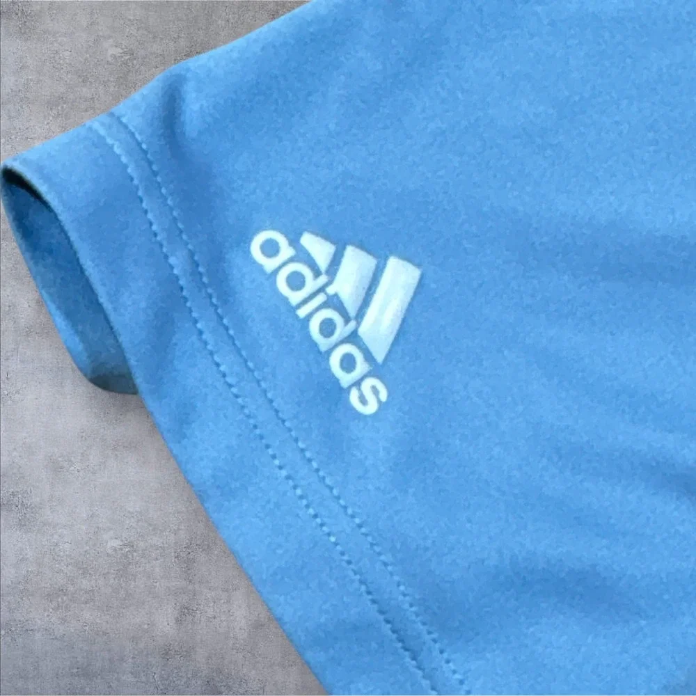 Adidas Golf Polo Men's 2XL Blue Winter's Run Golf Club Performance